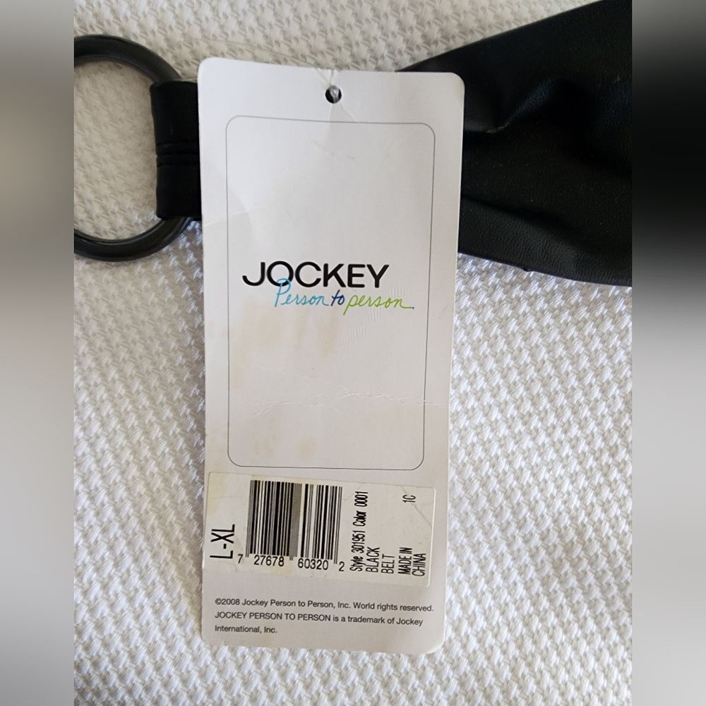 Jockey Black Women's Belt - Picture 6 of 7